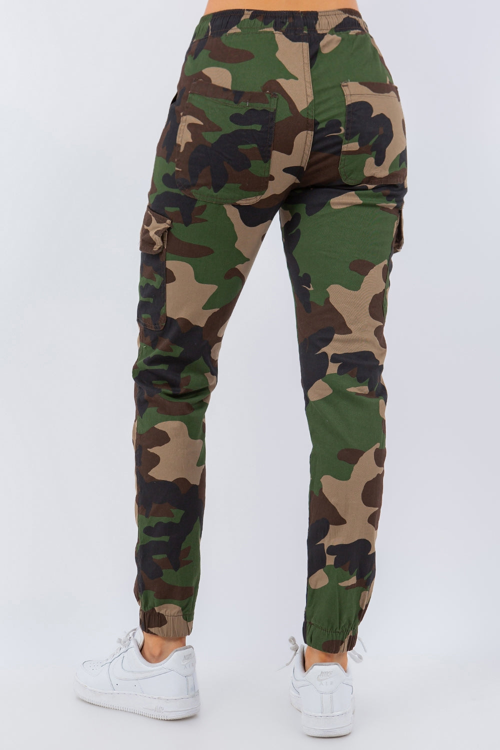 Stretch Twill Cargo Joggers