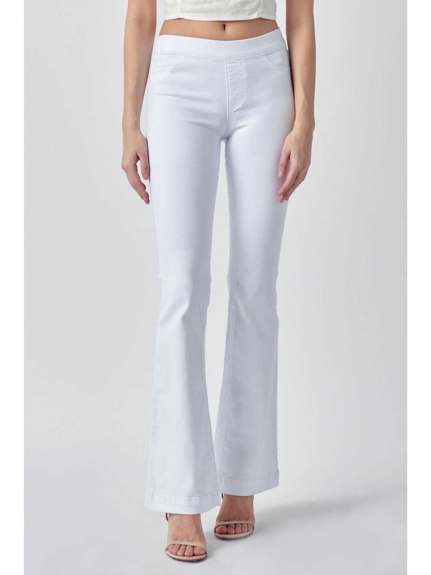 Mid Rise Flare Jegging Jeans