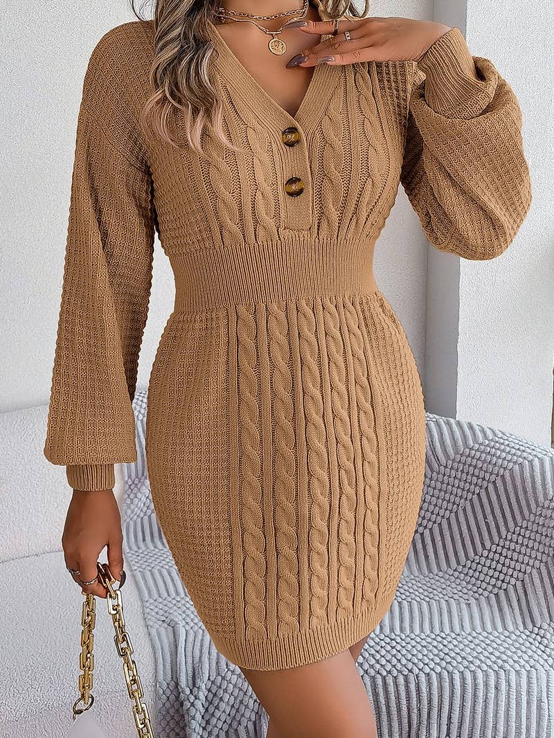 Pullover Sweater Dress