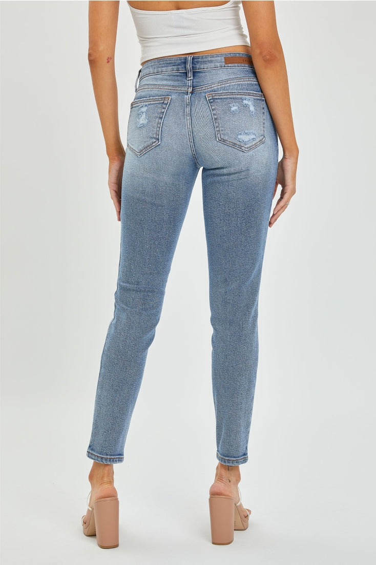 Low Rise Slim Mom Skinny Jeans