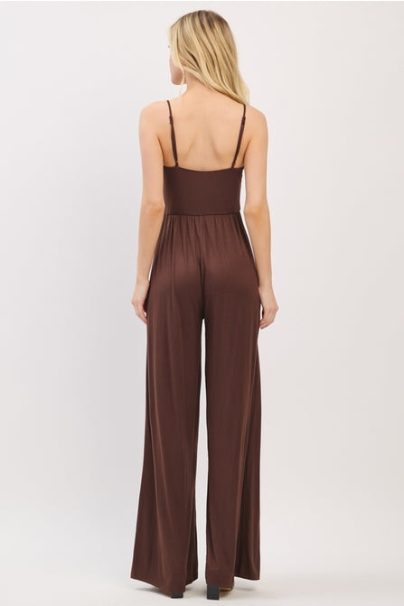 Twisted Palazzo Jumpsuit