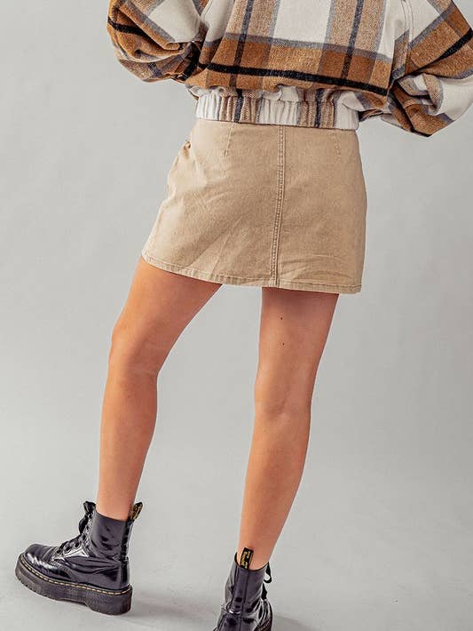 Cargo Mini Skirt