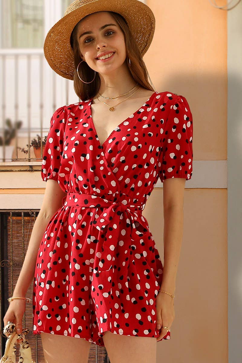 Polka Dot Jumpsuit