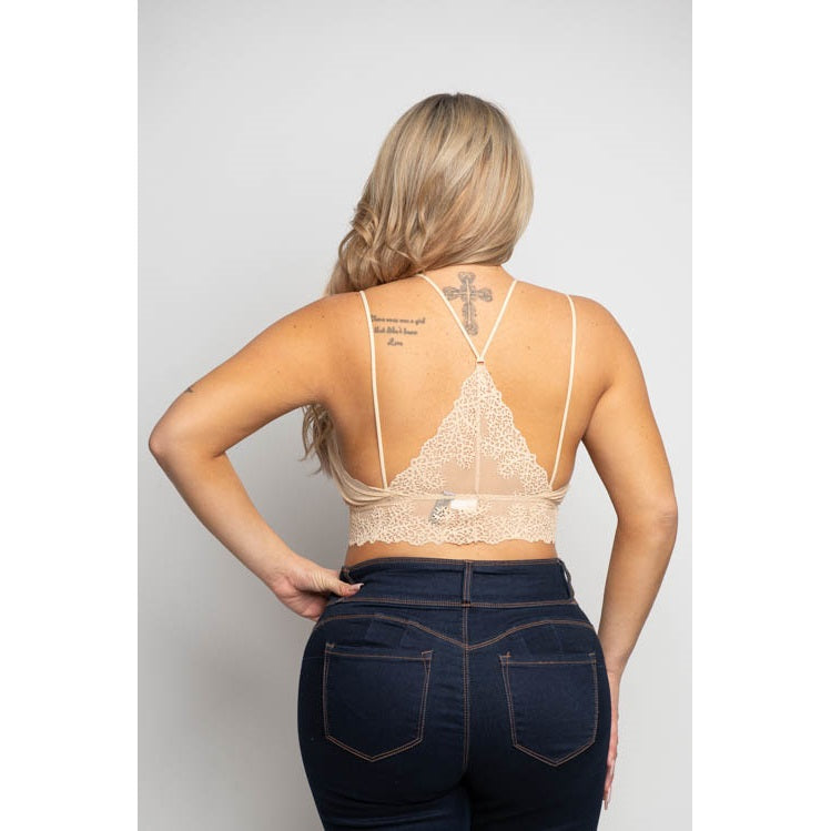 Plus Size Lace Bralette