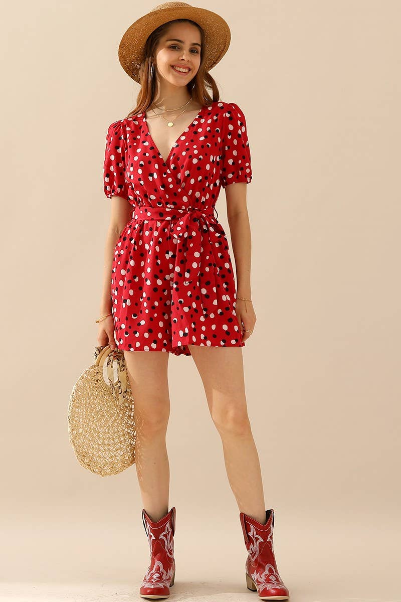 Polka Dot Jumpsuit