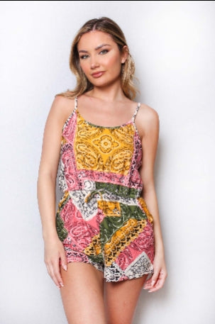 Tie Front Rompers