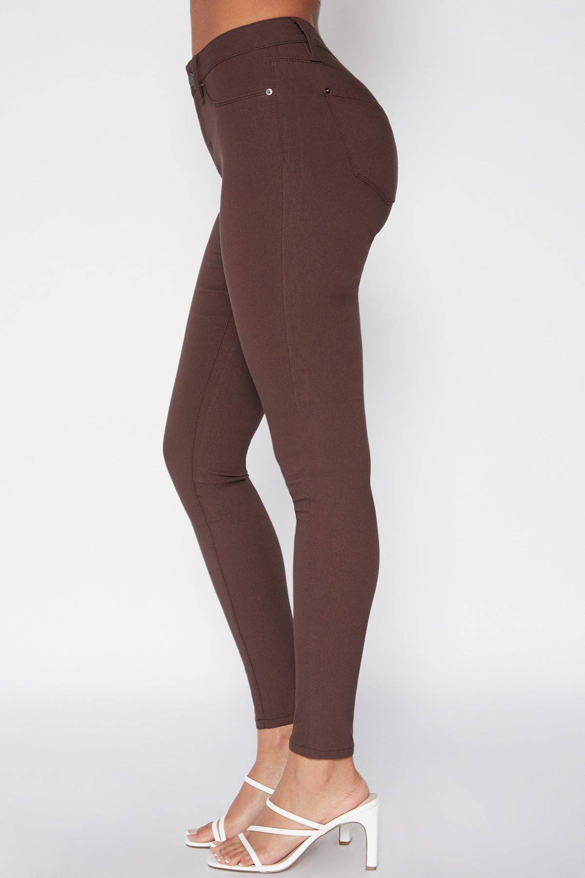 Hyperstretch Mid Rise Skinny Jeans