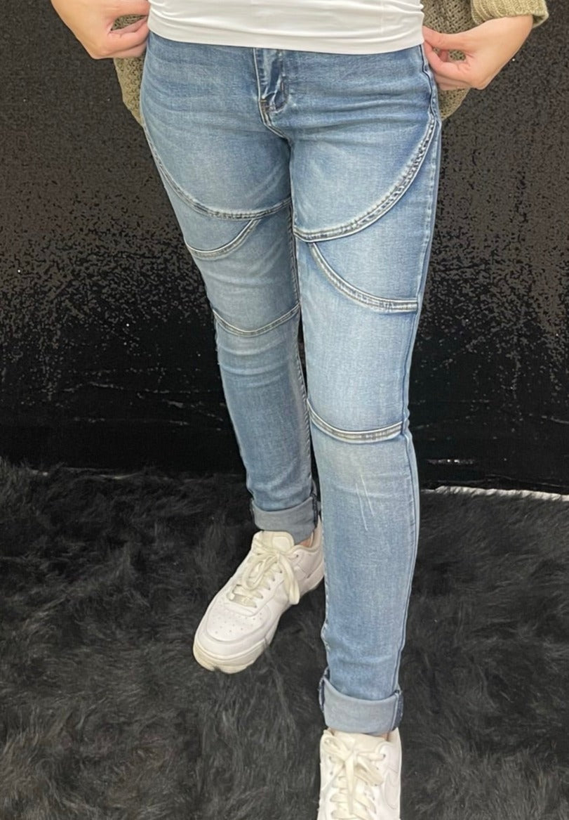 High Waist Denim Jeans