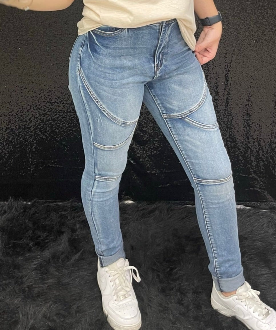 High Waist Denim Jeans