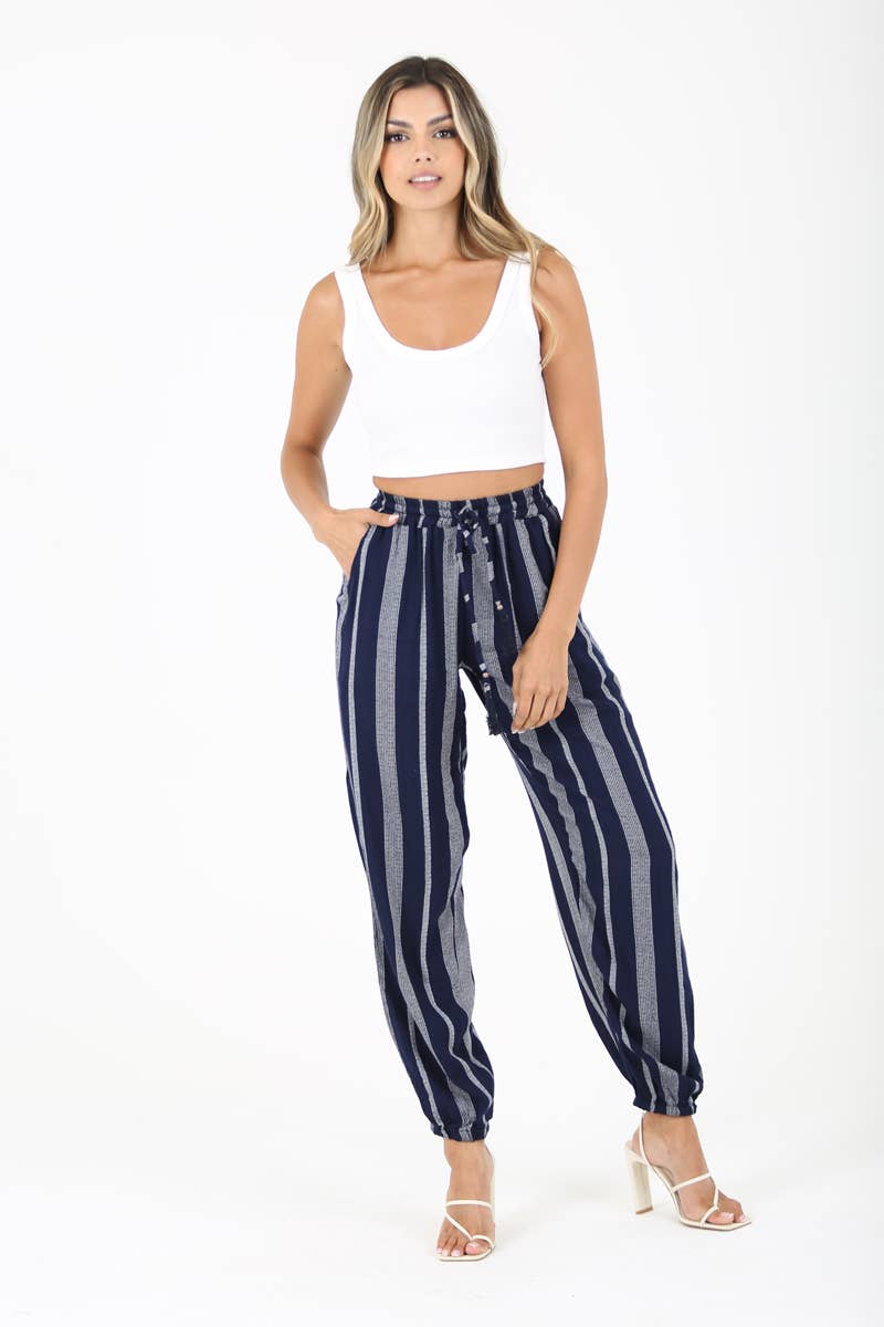 Striped Jogger Pants