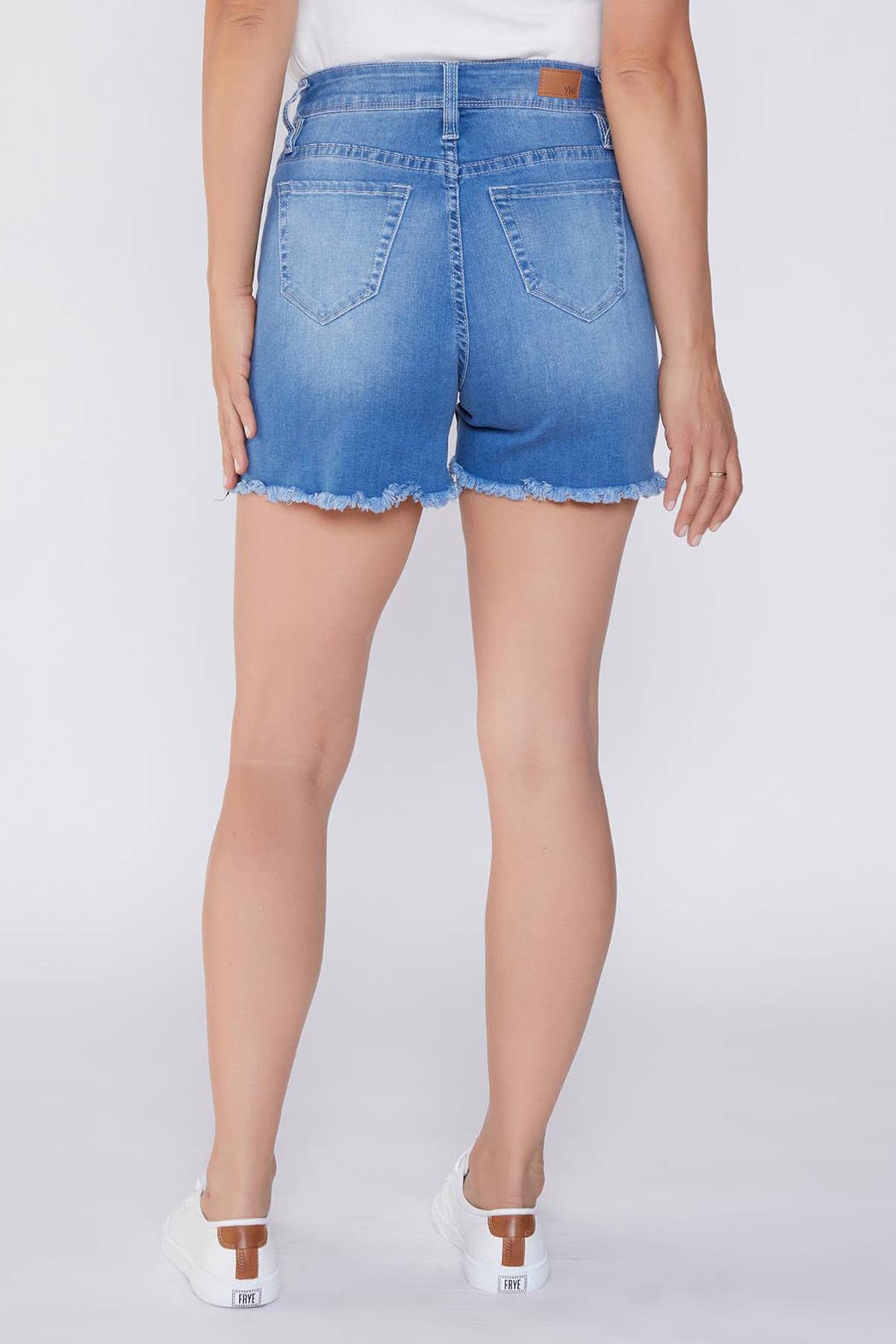 Maternity Shorts with Elastic Sides