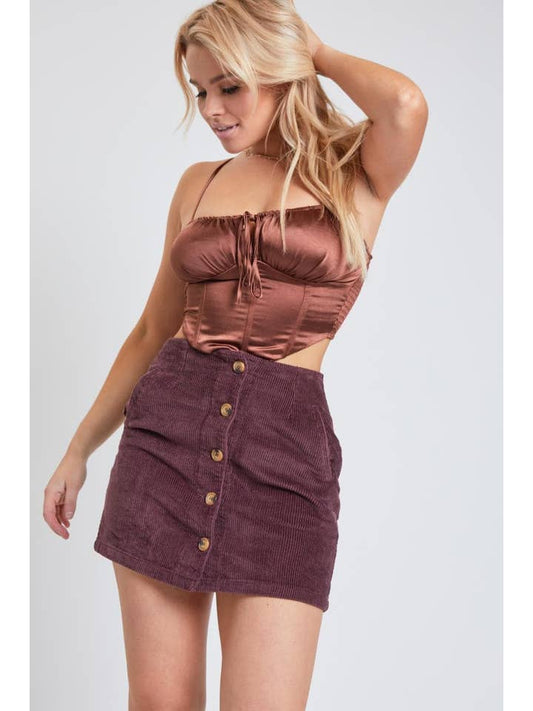 Corduroy Skirt