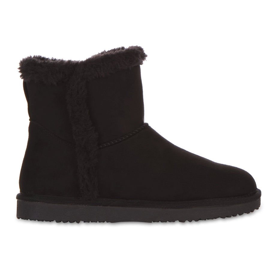 Mid Calf Plush Boots