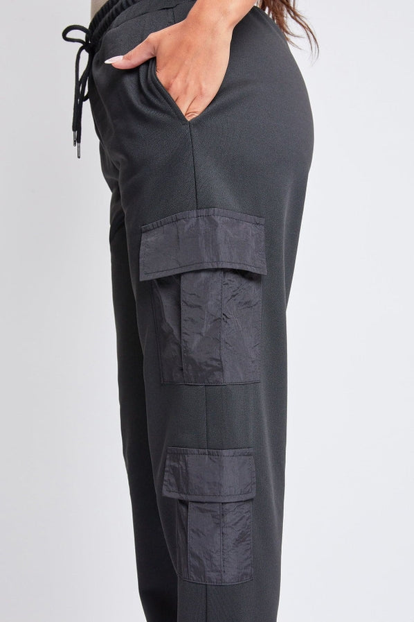 Nylon Joggers with Pockets