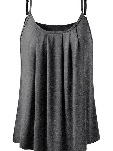 Pleated Cami Top