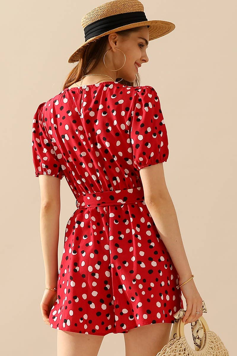 Polka Dot Jumpsuit