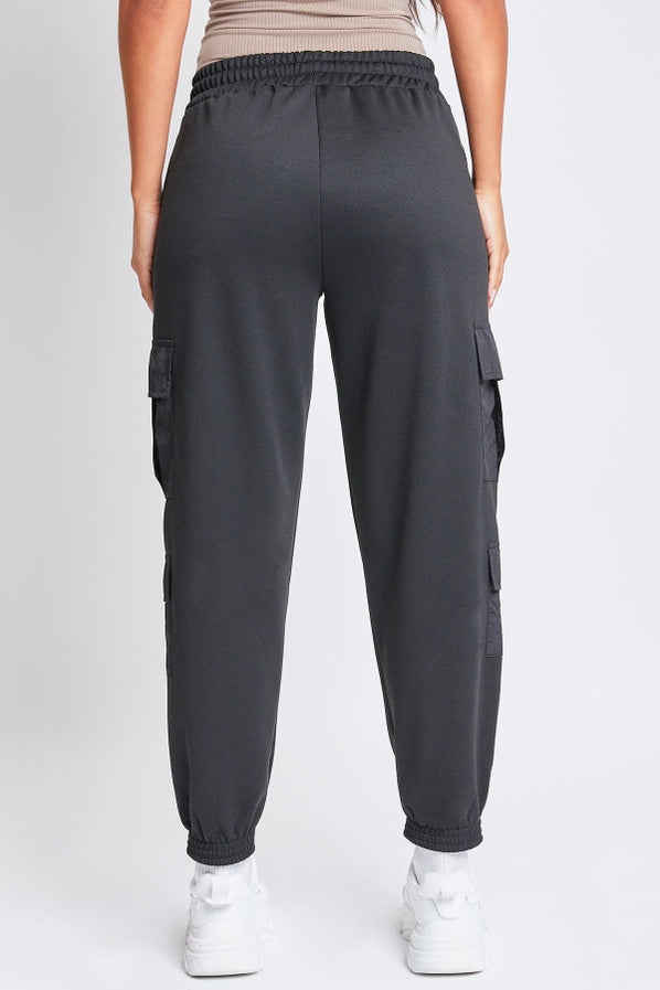Nylon Joggers with Pockets
