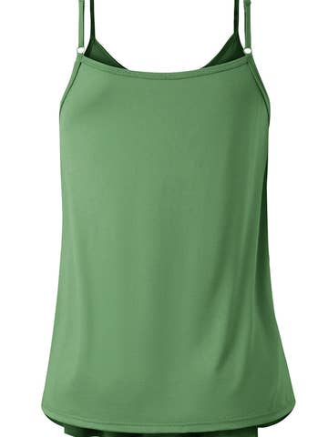 Pleated Cami Top