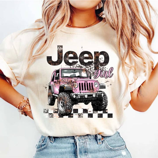Jeep Girlie T Shirt