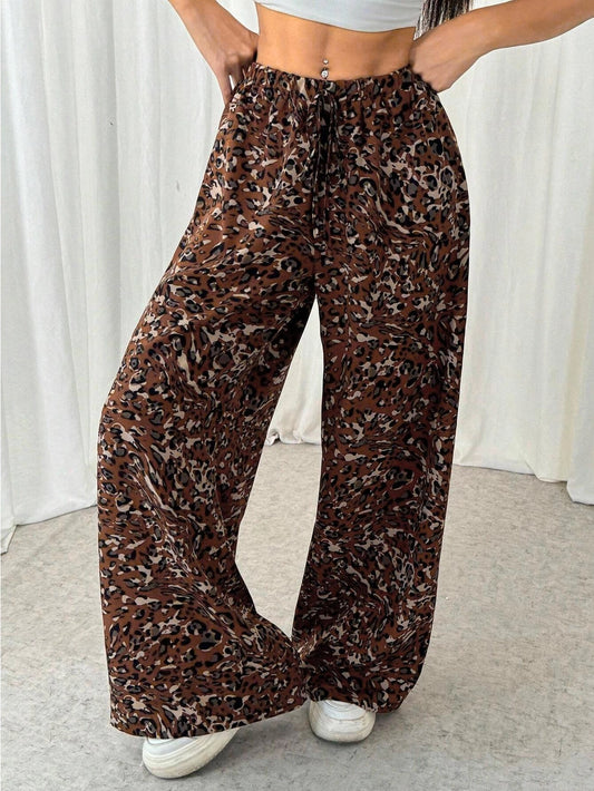 Leopard Print Pants