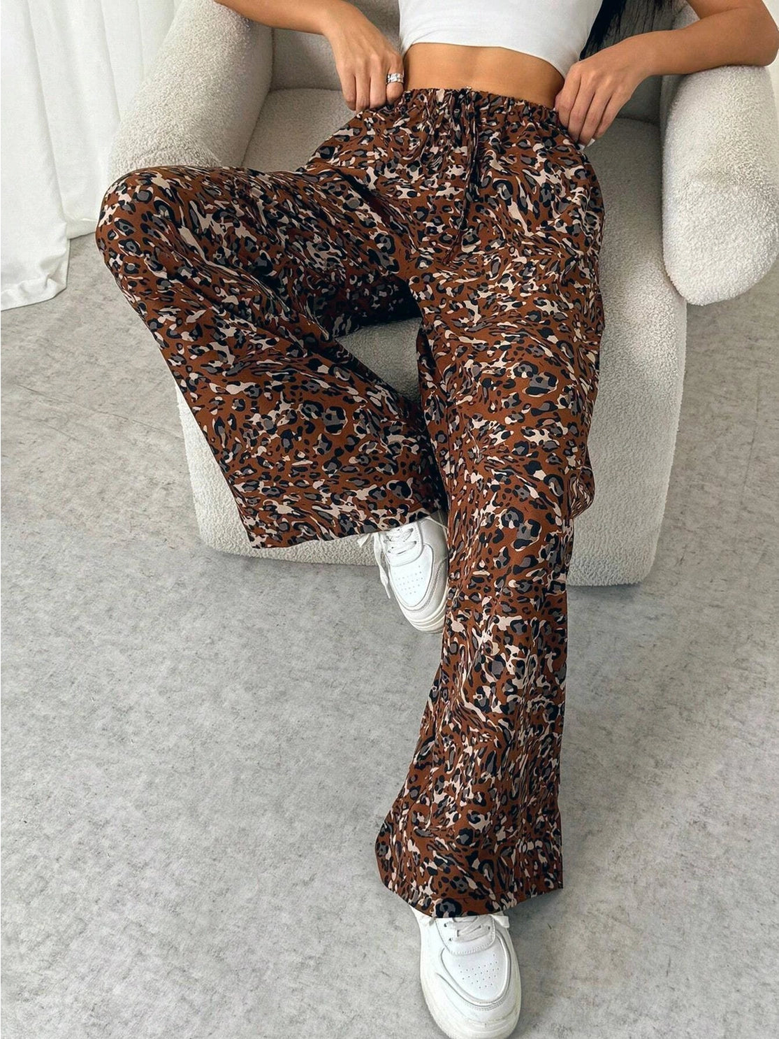 Leopard Print Pants