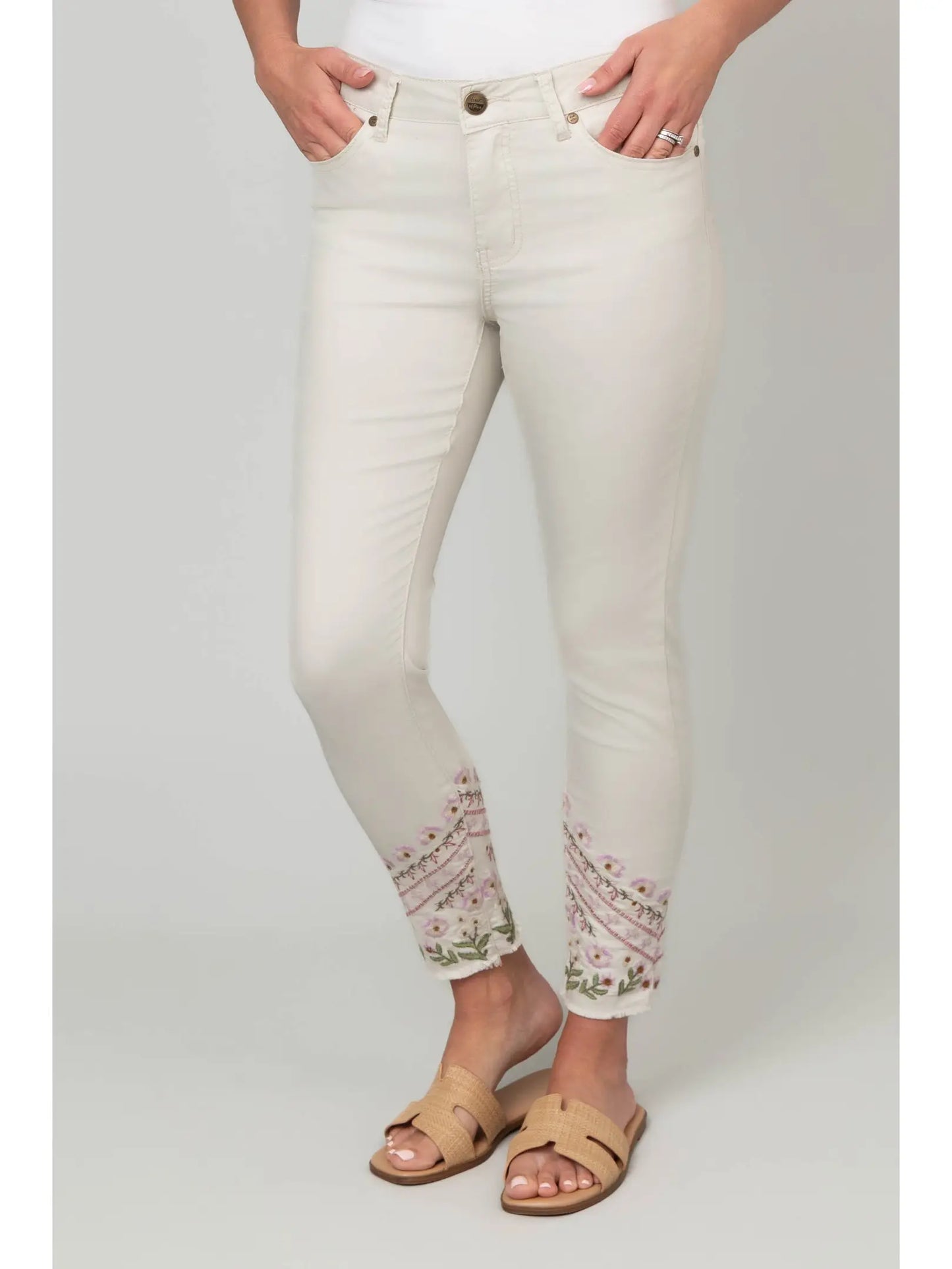Embroidered Jeans