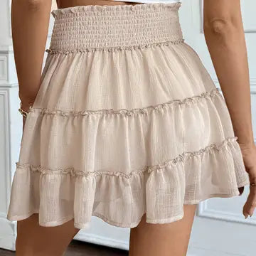 Pleated Lotus Skirt