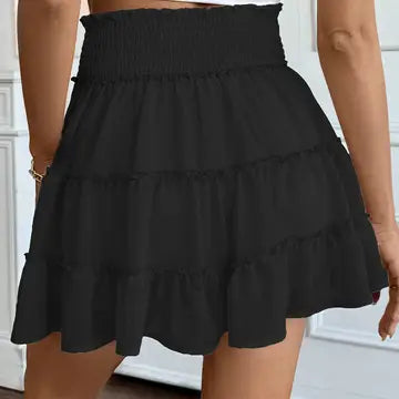 Pleated Lotus Skirt