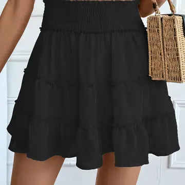 Pleated Lotus Skirt