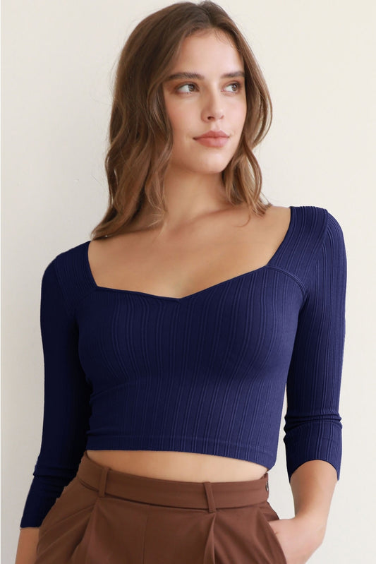 NikiBiki Sweetheart Crop Top