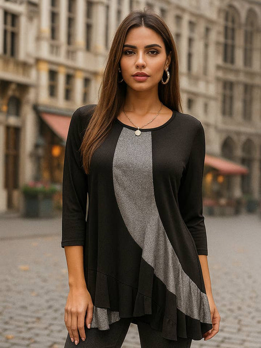 Silver Swirl Dress Shirt