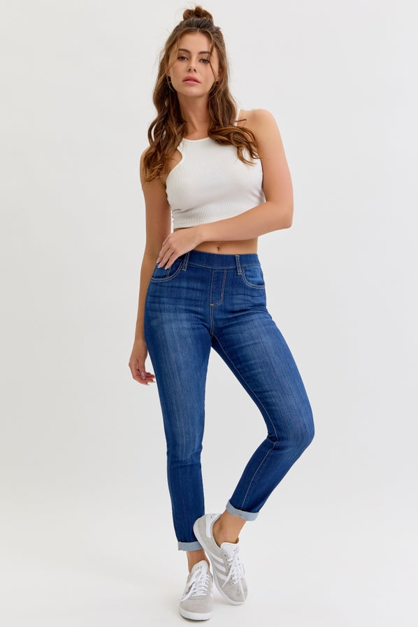 Mid Rise Skinny Jeans