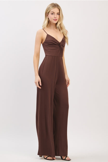 Twisted Palazzo Jumpsuit