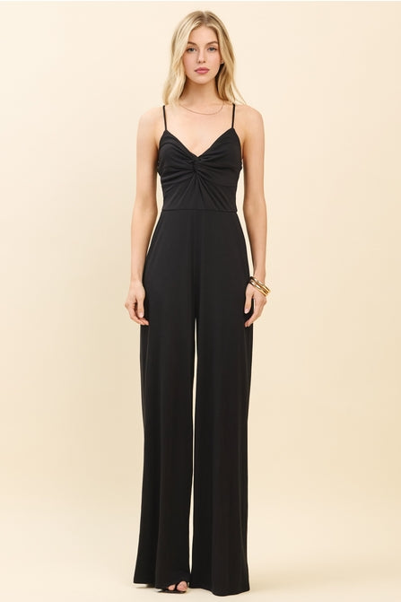 Twisted Palazzo Jumpsuit