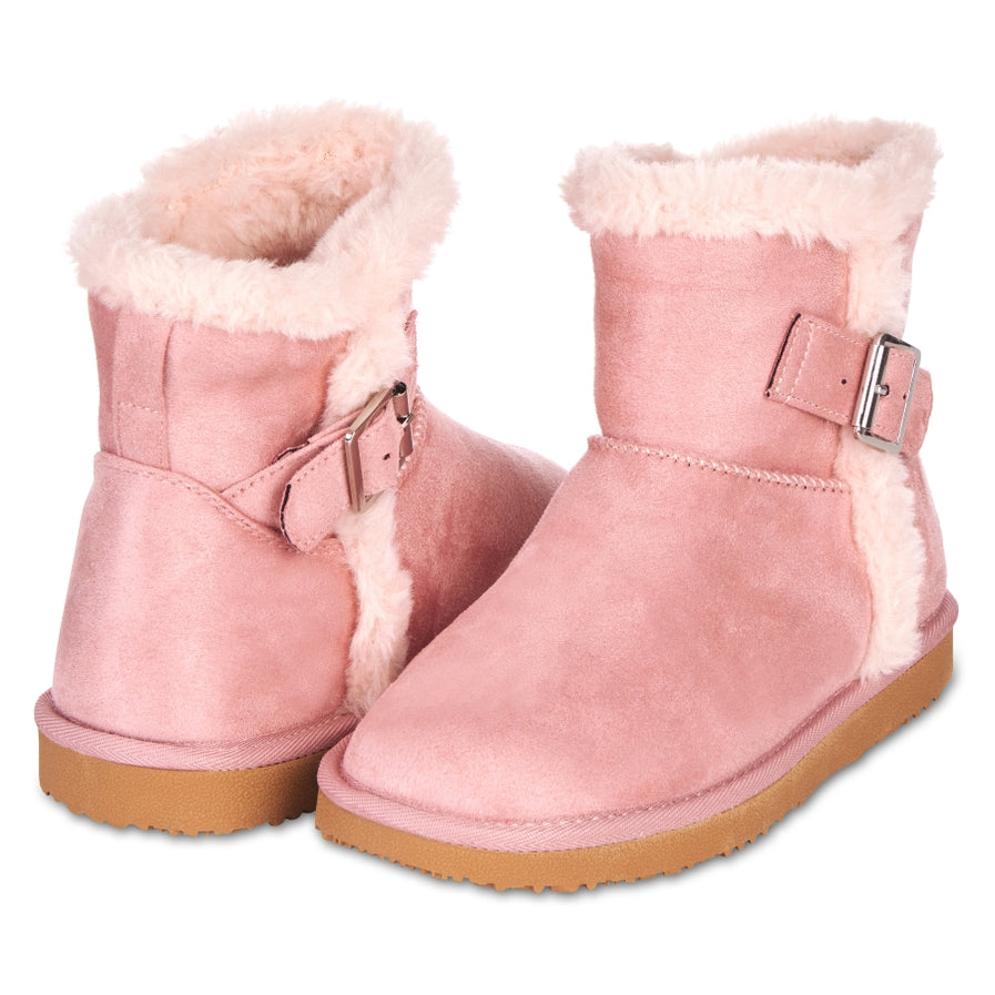 Mid Calf Plush Boots