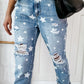 Star Printed Jeans
