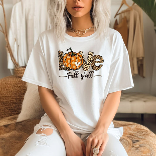 Love Fall Y'All T-Shirt