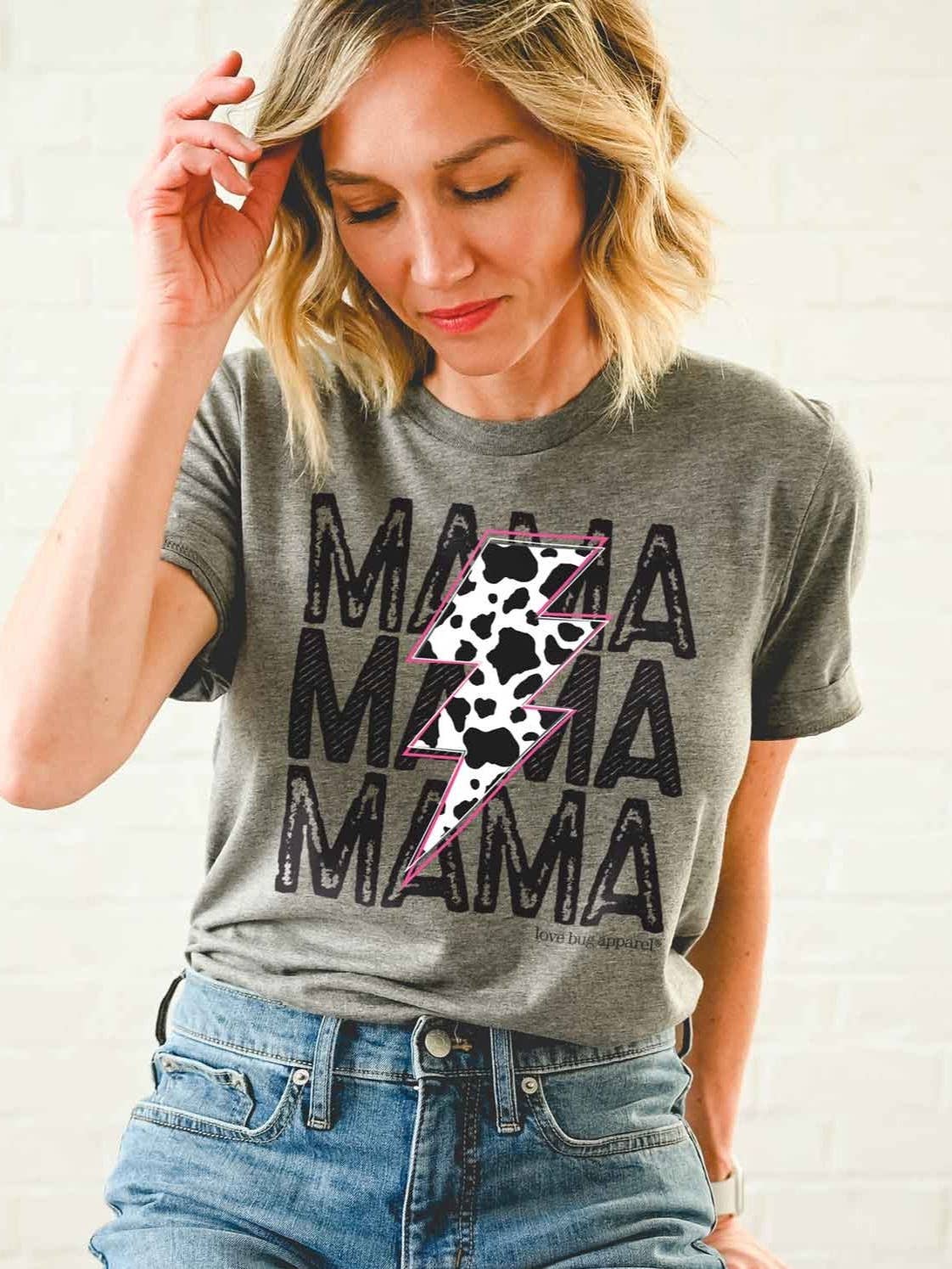 Mama Cow Bolt T-Shirt