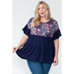Plus Baby Doll Maternity Top